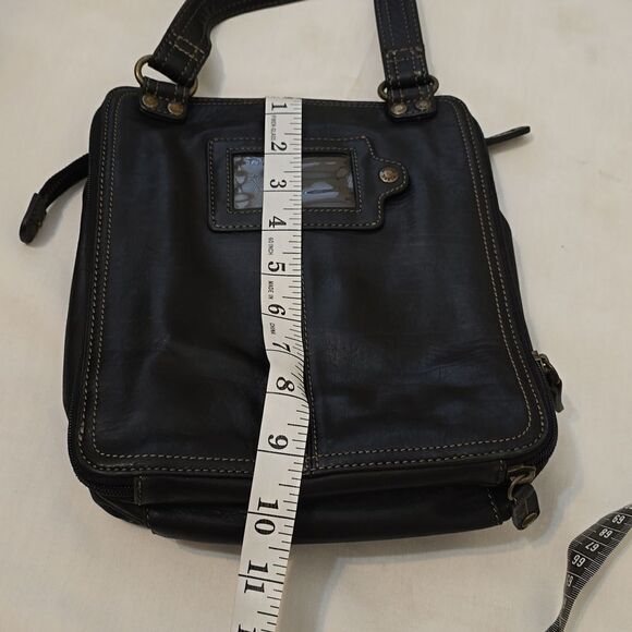 Fossil vintage crossbody leather organizer. - Picture 3 of 9